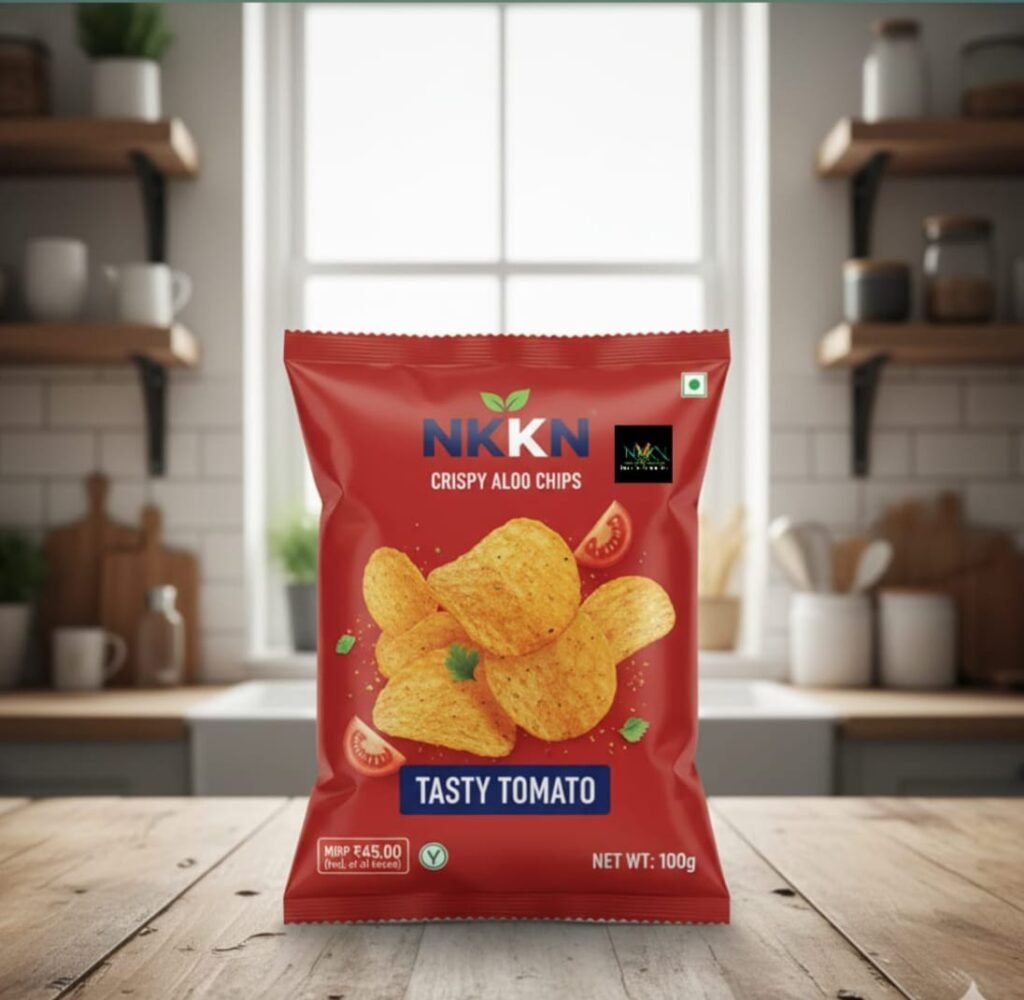 NKKN Crispy Aloo Chips – Tasty Tomato