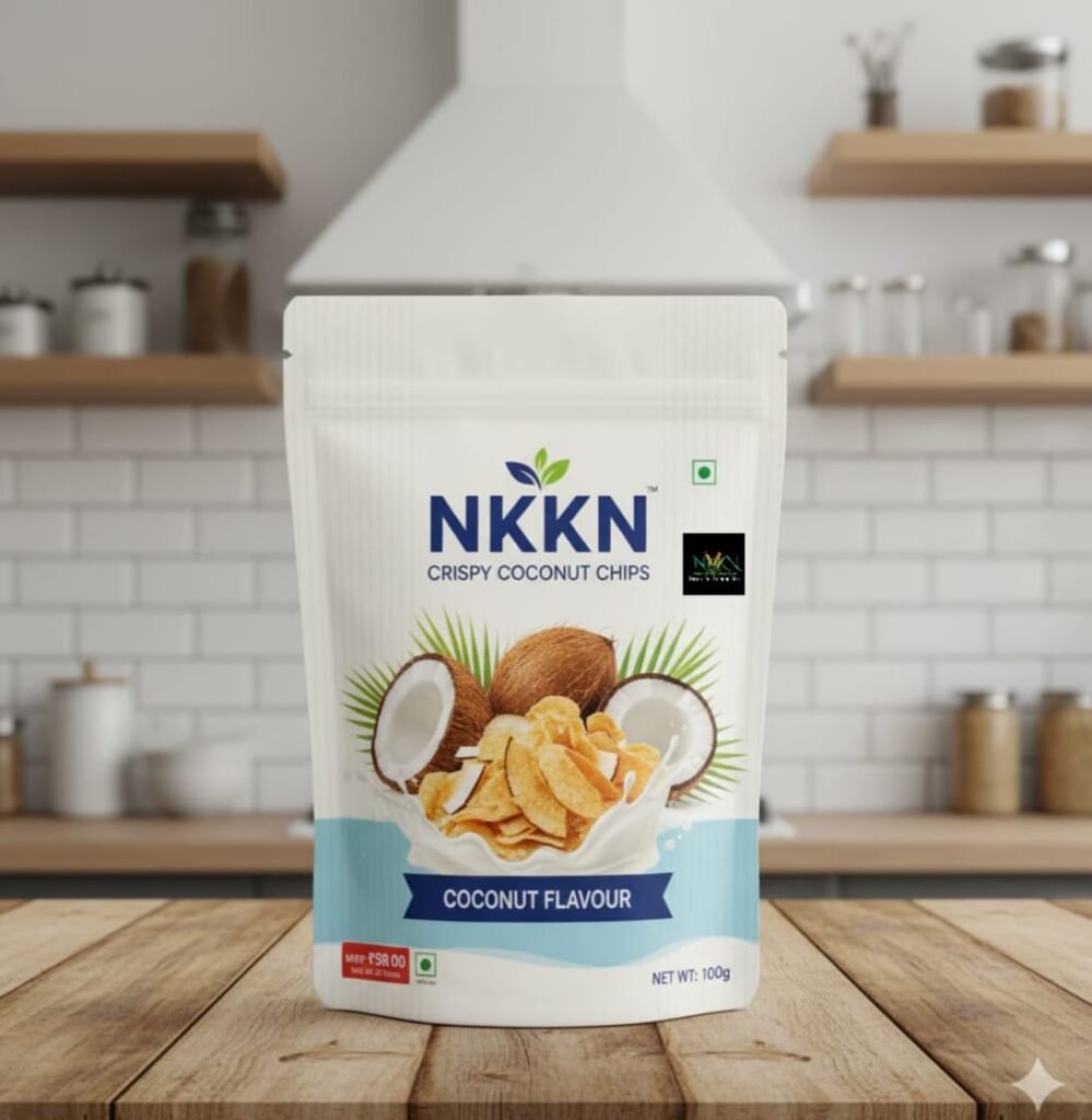 NKKN Crispy Coconut Chips – Coconut Flavour