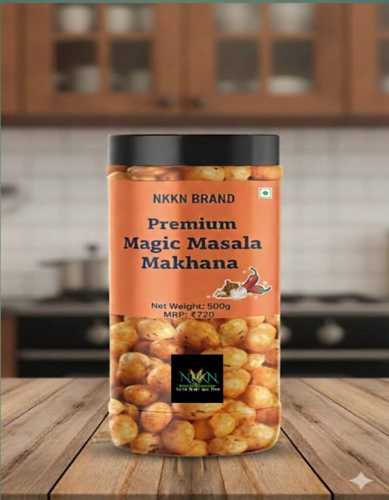 NKKN BRAND Premium Magic Masala Makhana