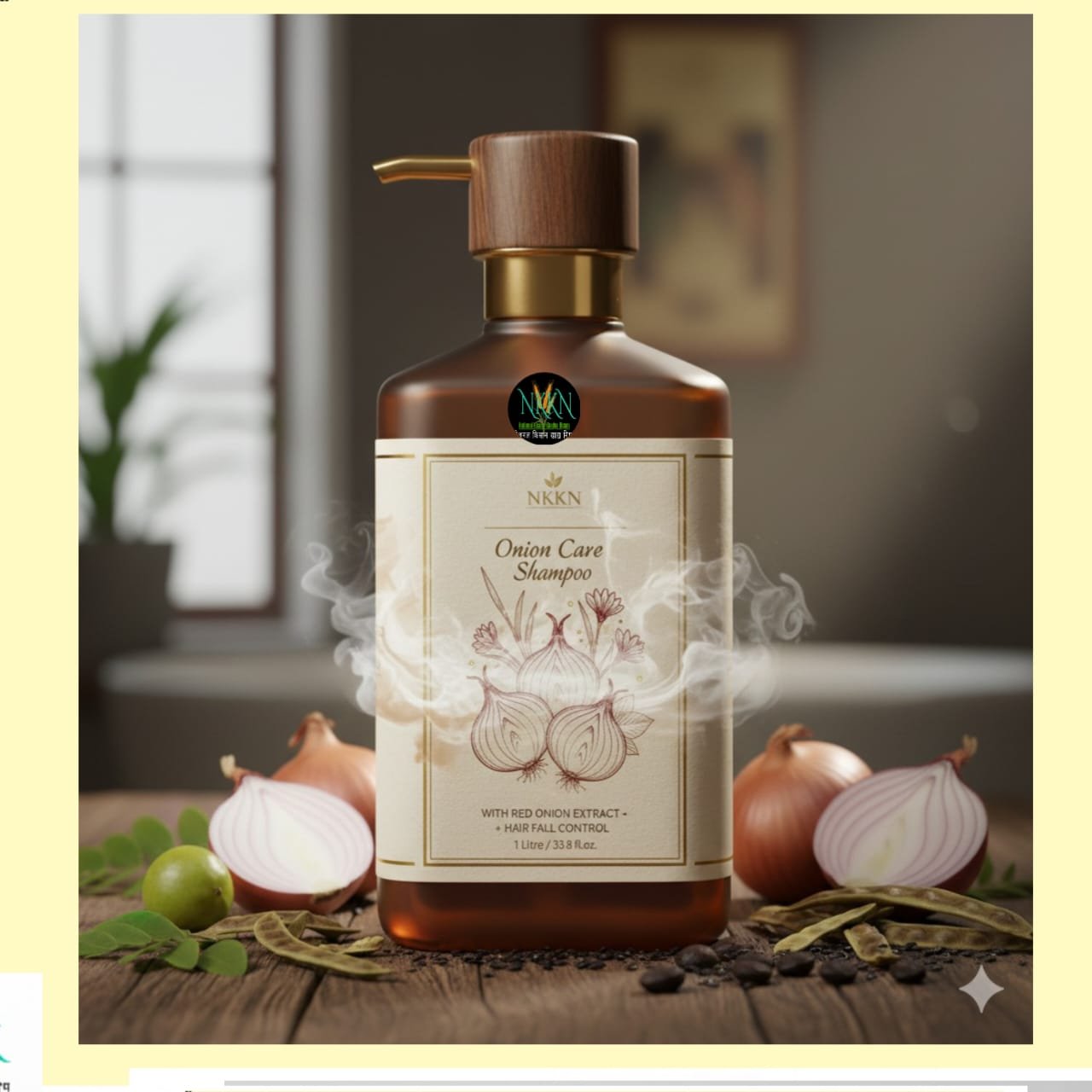 You are currently viewing NKKN Onion Care Shampoo – For Strong, Shiny, and Healthy Hair Naturally