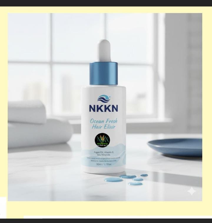 You are currently viewing NKKN Ocean Fresh Hair Elixir: Unlock Ocean-Powered Hair Strength & Shine