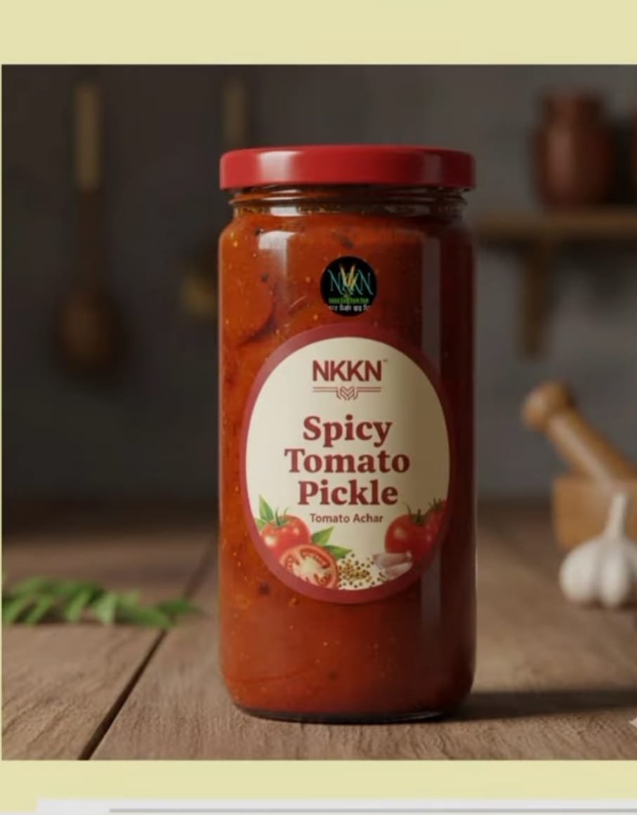 Read more about the article Spicy Tomato Pickle A Fiery Traditional Delight by NKKN