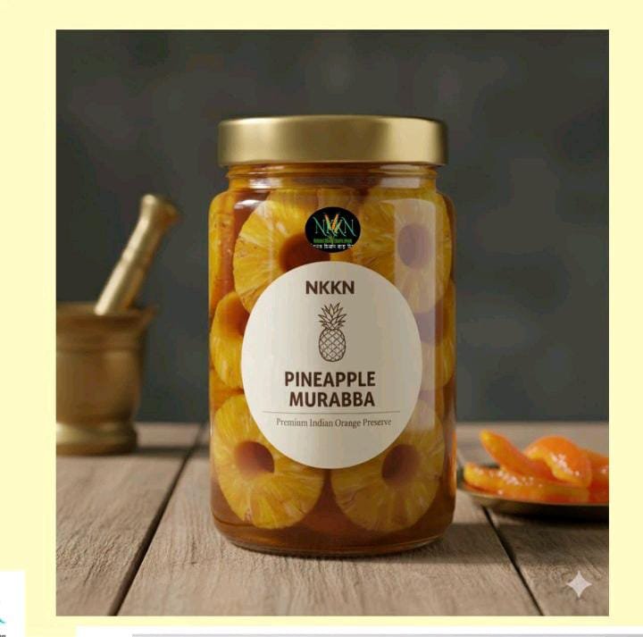 You are currently viewing Pineapple Murabba by NKKN A Tropical Delight of Taste, Tradition and Health