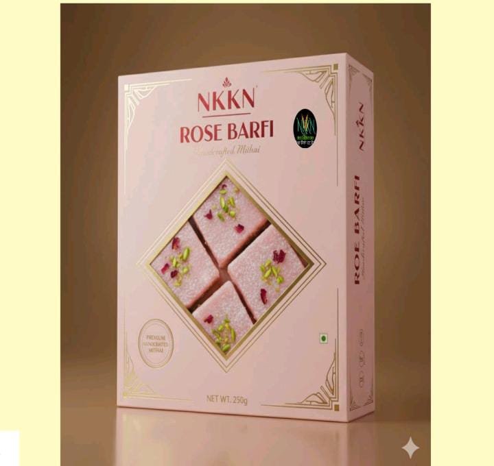 You are currently viewing Rose Barfi A Royal Indian Sweet Infused with Floral Elegance by NKKN