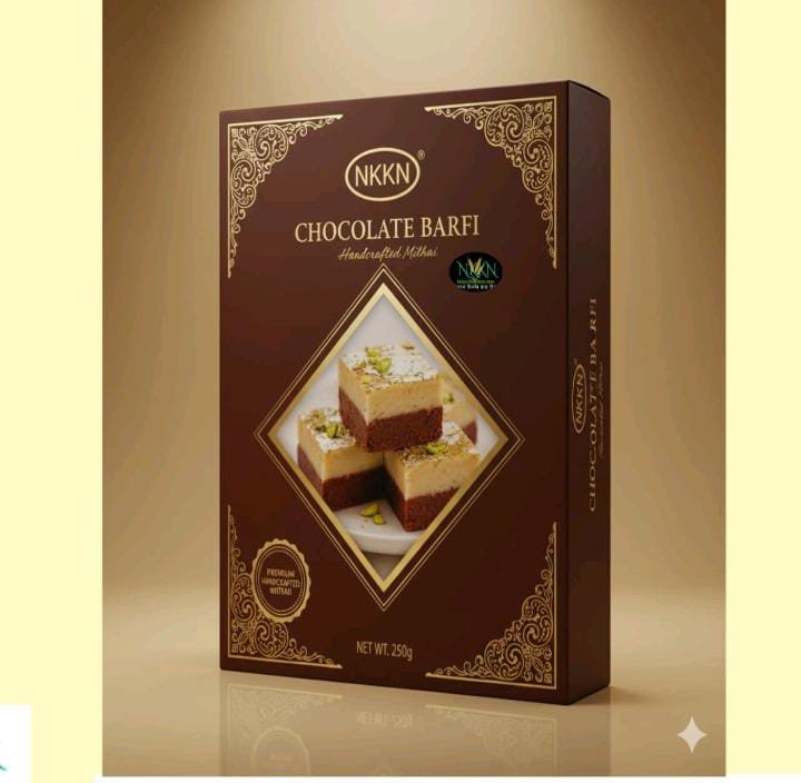 You are currently viewing Chocolate Barfi A Modern Twist to Traditional Sweetness by NKKN